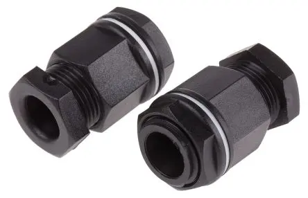 Produktfoto 1 von RS PRO Kabelverschraubung, M20 Kunststoff Schwarz 8 mm/ 13 mm, IP55
