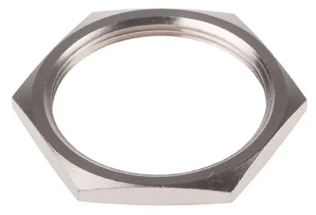 Produktfoto 1 von RS PRO Kabelverschraubung Mutter M40 Messing Nickel