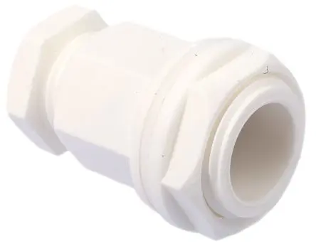 Produktfoto 1 von RS PRO Kabelverschraubung, M20 Kunststoff Weiß 7 mm/ 10.5 mm, IP55