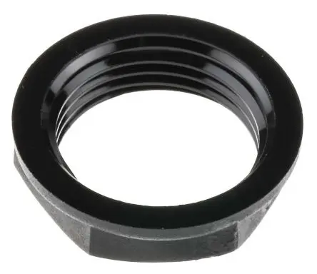 Produktfoto 1 von RS PRO Kabelverschraubung Mutter M20 Polyamid 6 Schwarz -20 °C / 80 °Cmax.