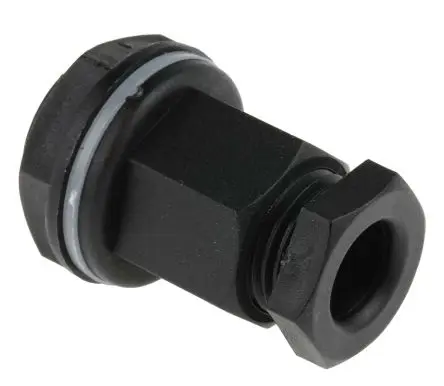 Produktfoto 1 von RS PRO Kabelverschraubung, M20 Kunststoff Schwarz 7 mm/ 10.5 mm, IP55