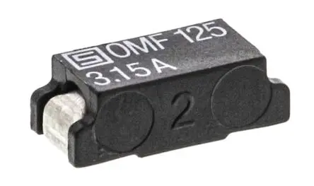 Produktfoto 1 von Schurter Nicht zurücksetzbare Sicherung 3.15A 125V ac/dc Thermoplast F 3.1mm 2.6 mm
