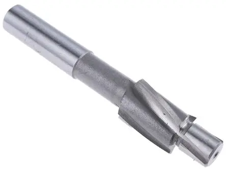 Produktfoto 1 von RS PRO Flachsenker HSS für M10, Ø 18 mm, Länge 100 mm 1, glatt 12.5mm