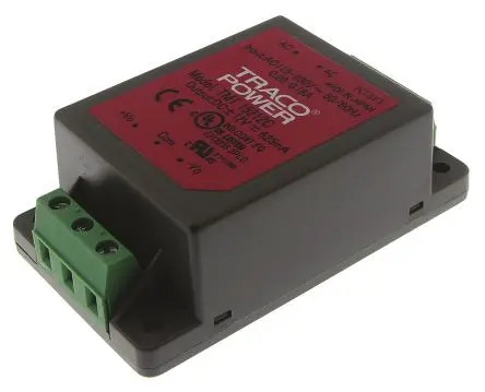 Produktfoto 1 von TRACOPOWER TMT Schaltnetzteil 2 12V dc 15 W, Fahrgestell 264V ac