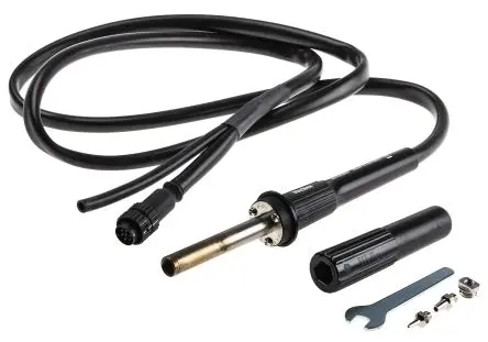 Produktfoto 1 von Weller HAP 200 Elektrisch Heißluftlötkolben Heißluftlötkolben mit Q, R, F Lötspitze 24 V / 200 W, für WR3M Reworkstation