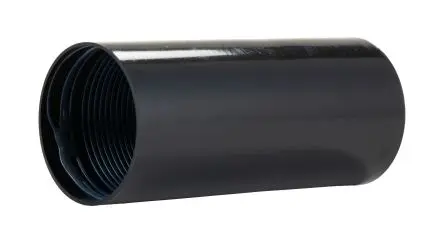 Produktfoto 1 von RS PRO Type KTK Wärmeschrumpfschlauch, Polyolefin Schwarz, Ø 40 mm, Länge 106mm