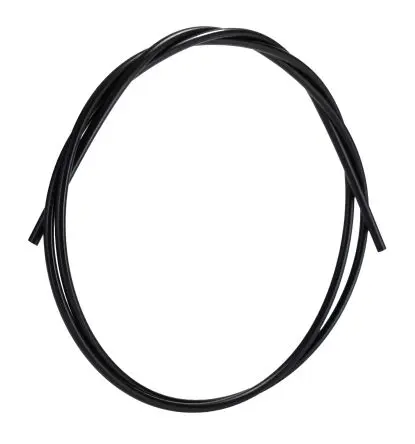 Produktfoto 1 von RS PRO Wärmeschrumpfschlauch, Polyolefin Schwarz, Ø 4 mm Schrumpfrate 4:1, Länge 100cm