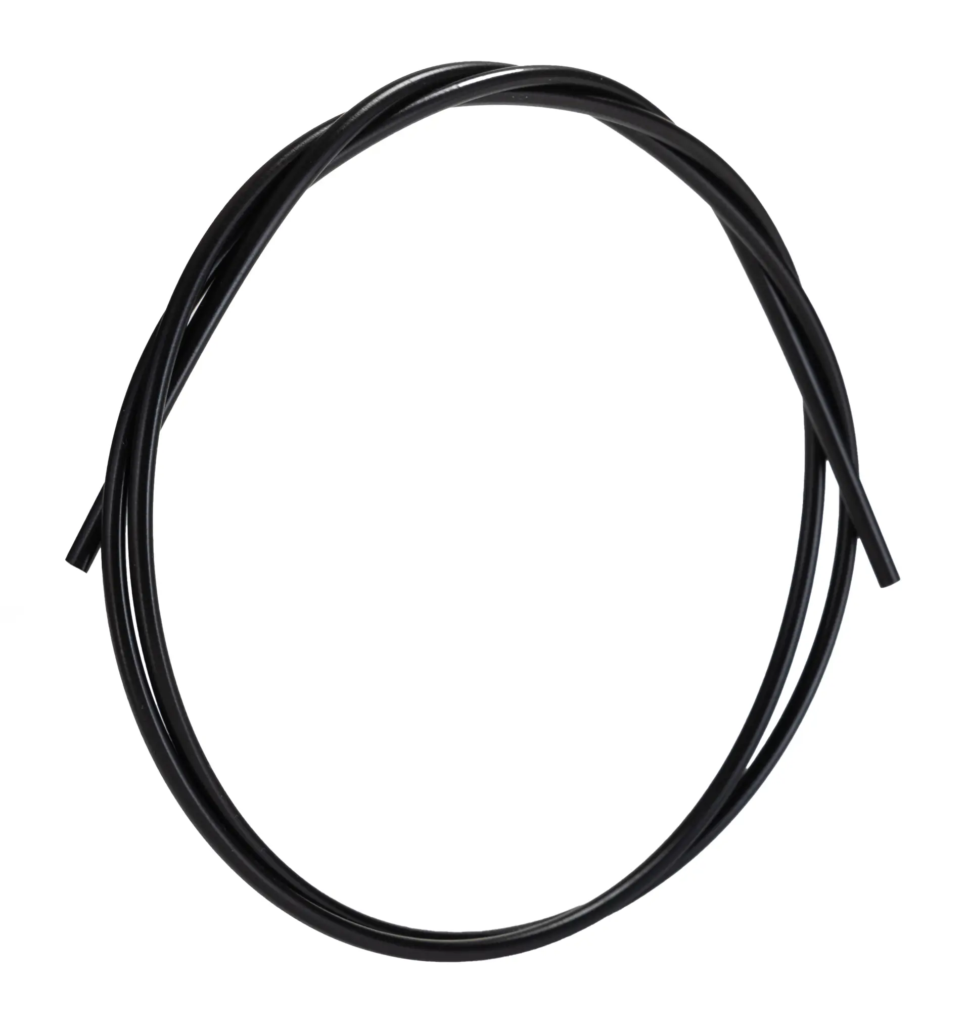 Produktfoto 1 von RS PRO Wärmeschrumpfschlauch, Polyolefin Schwarz, Ø 4 mm Schrumpfrate 4:1, Länge 100cm
