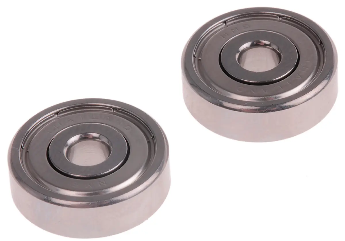 Produktfoto 1 von NMB Zweireihiges Rillenkugellager Kugellager 1-reihig , Innen-Ø 4mm / Außen-Ø 16mm, Breite 5mm