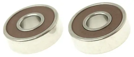 Produktfoto 1 von NMB Kugellager 1-reihig glatt, Innen-Ø 8 mm / Außen-Ø 22 mm Außen-ø , Breite 7 mm