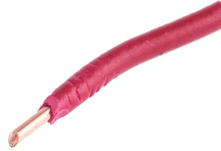 Produktfoto 1 von RS PRO H07V-U Schaltdraht 1.5 mm², 0 AWG 100 m Rot Ø 2.8 mm 1 Litzen Polyvinylchlorid