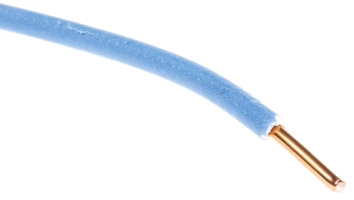 Produktfoto 1 von RS PRO Einzeladerleitung 1,5 mm² 100m Blau Ø 2.8mm