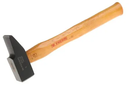 Produktfoto 1 von Facom Hammer, Ingenieurshammer aus Stahl 380 g Hickory-Holz-Stiel 270 mm