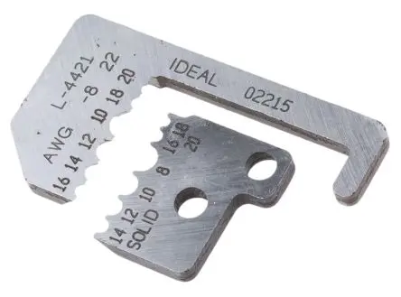 Produktfoto 1 von Ideal Industries Flachstift Ersatzklinge für Abisolierzangen