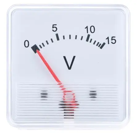 Produktfoto 1 von HOBUT F3P Analoges Voltmeter DC, 48 mm, 48 mm, 15 mm