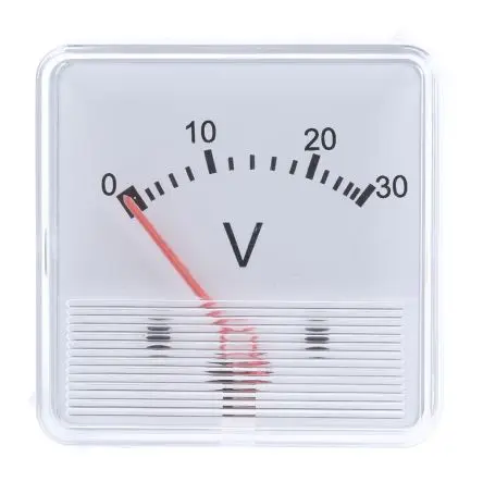 Produktfoto 1 von HOBUT F3P Analoges Voltmeter DC, 48 mm, 48 mm, 15 mm