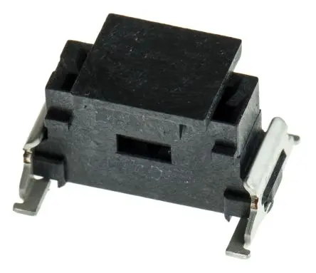 Produktfoto 1 von Fischer MiniBridge Leiterplattenleiste Gerade, 4-polig / 1-reihig, Raster 1.27 mm Raster Oberfläche, Kabel-Platine,