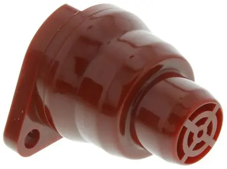 Produktfoto 1 von Moflash AE30M Summer Panel IP34 24V dc 1-Ton 75 dB @ 1m, Rot, Ø 40 mm DC