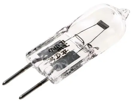 Produktfoto 1 von Philips Lighting Halogen Non-Reflector Flach Halogen Stiftsockellampe 12V / 50 W, 1600 lm, G6.35 Sockel, Ø 11.5 mm