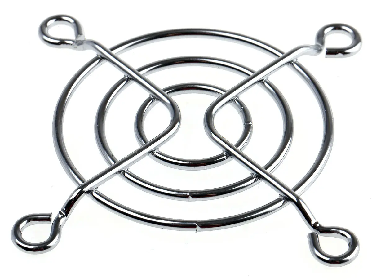 Produktfoto 1 von ebm-papst LZ31 Fingerschutz, Gr. 50 mm, Stahl, Schraublochabstand 42 mm 42 mm, Grau 42 mm 4.8 mm