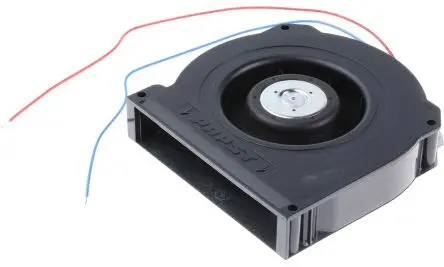 Produktfoto 1 von ebm-papst RLF 100 Zentrifugallüfter, Zentrifugal, 24V dc, DC, 64 m³/h 127 mm, 64 dB 127mm, 5100 U/min 25.4 mm, Kugel