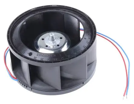Produktfoto 1 von ebm-papst RER 101 N Zentrifugallüfter, Zentrifugal, 12V dc, DC 101 mm, 74 dB 101mm, 5900 U/min 51.7 mm, Kugel