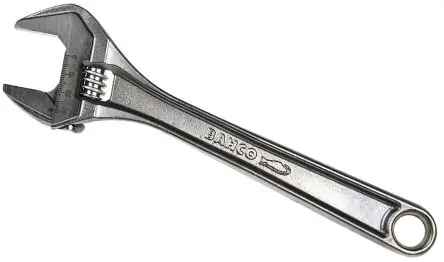 Produktfoto 1 von Bahco Schraubenschlüssel Rollgabelschlüssel, Metall Griff, Backenweite 30 mm, / Länge 255mm