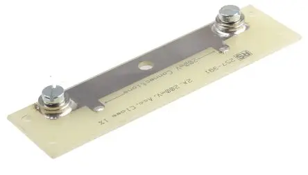 Produktfoto 1 von HOBUT Nebenwiderstand, 2 A, ±1 % mit Messingende 200mV, -20 °C / 40 °C max.