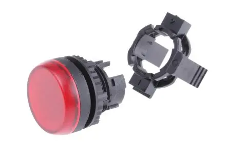 Produktfoto 1 von BACO BACO Meldeleuchtenkopf, Tafelausschnitt-Ø 22 mm, Panel, Rot Rund IP65