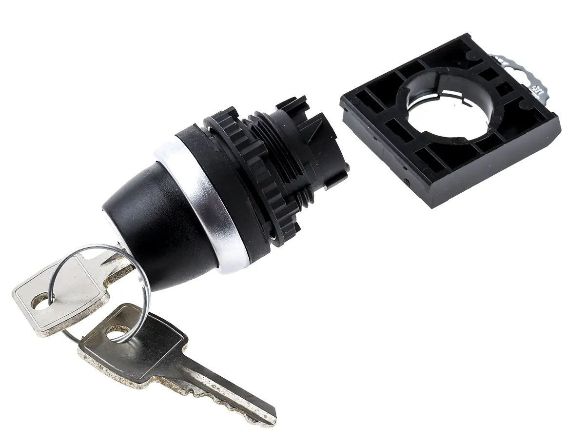 Produktfoto 1 von BACO BACO Schlüsselschalterkopf 22 mm 3 Positionen 455 wartungsfrei IP66