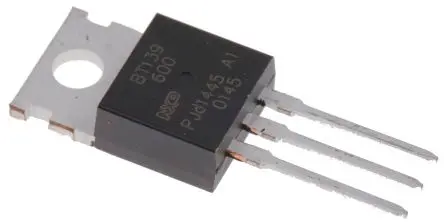 WeEn Semiconductors Co., Ltd TRIAC 16 A TO-220 Durchsteckmontage Gate Trigger 1.5 V 70 mA, 600 V 3-Pin
