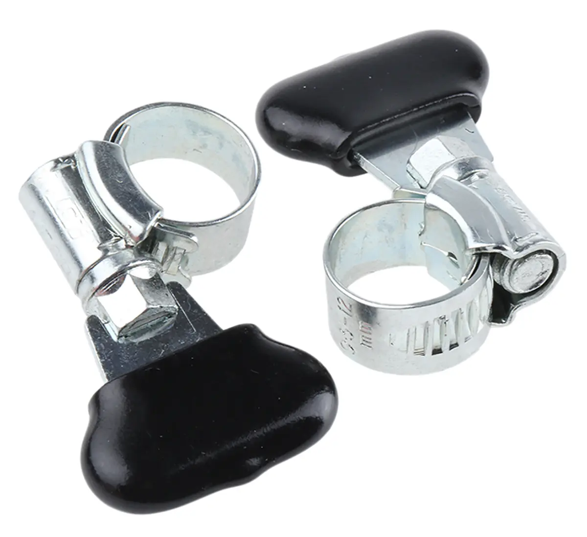 Produktfoto 1 von HI-GRIP Edelstahl Schlauchschelle Schneckengewinde, mit Flügelschraube 12 mm