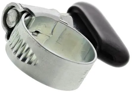 Produktfoto 1 von HI-GRIP Stahl Schlauchschelle Schneckengewinde, mit Flügelschraube 20 mm