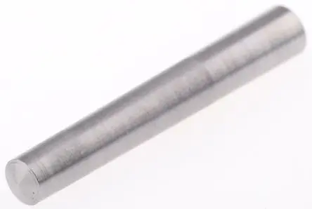 Produktfoto 1 von RS PRO Zylinderstift Passfeder, Typ Konus, L. 40 mm Stahl glatt
