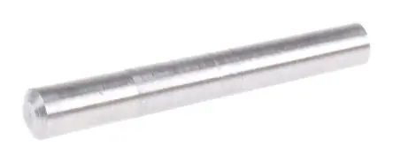 Produktfoto 1 von RS PRO Zylinderstift Passfeder, Typ Konus, L. 40 mm Stahl glatt