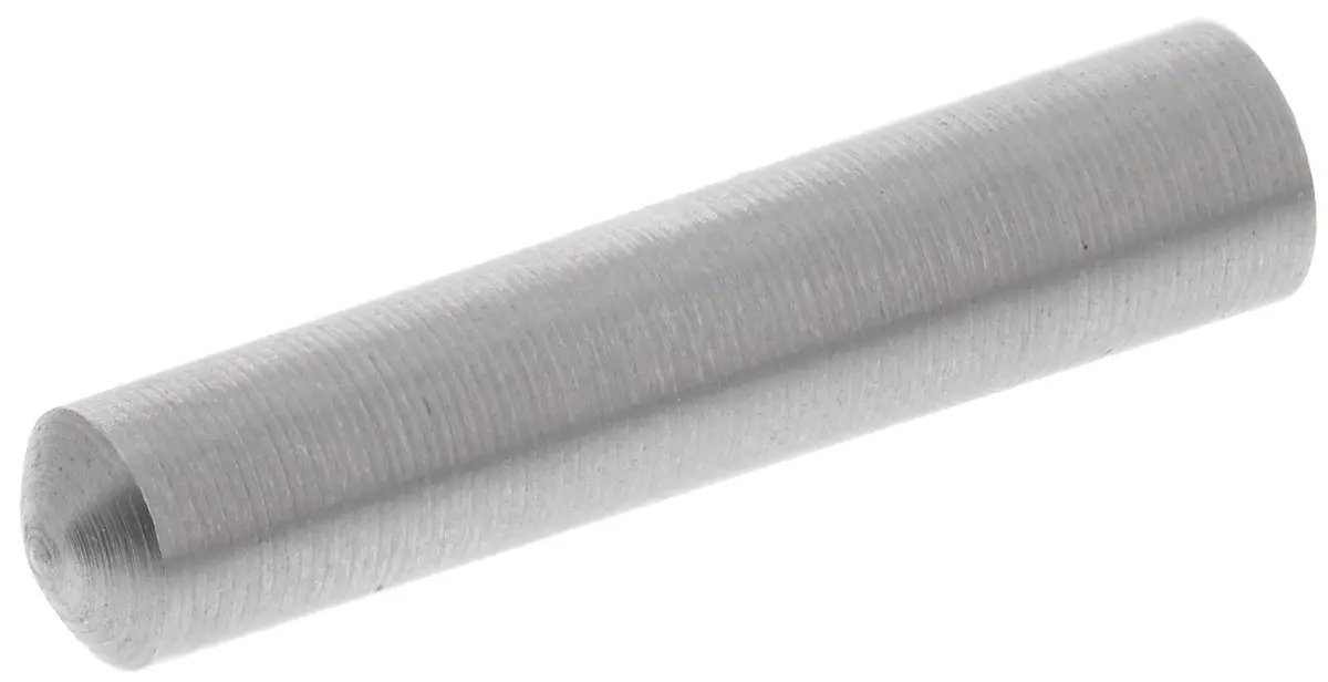 Produktfoto 1 von RS PRO Zylinderstift Passfeder, Typ Konus, L. 40 mm Stahl glatt