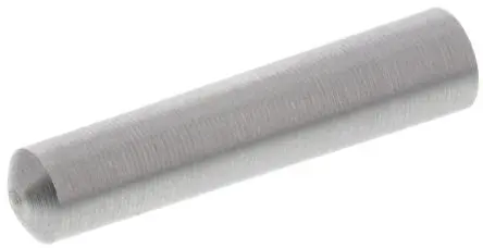 Produktfoto 1 von RS PRO Zylinderstift Passfeder, Typ Konus, L. 40 mm Stahl glatt