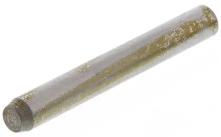 Produktfoto 1 von RS PRO Zylinderstift Passfeder, Typ Parallel, Ø 3 mm, L. 24 mm Edelstahl glatt