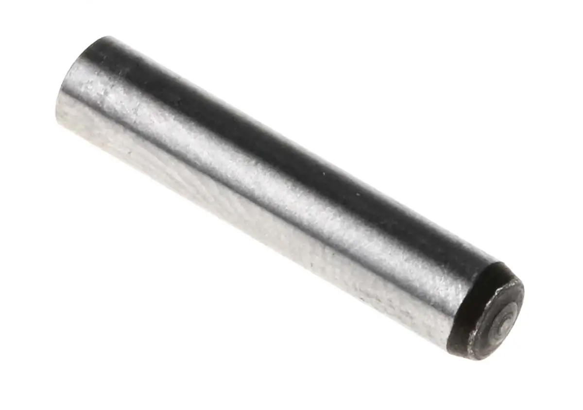 Produktfoto 1 von RS PRO Zylinderstift Passfeder, Typ Parallel, Ø 2.5 mm, L. 10 mm Edelstahl glatt