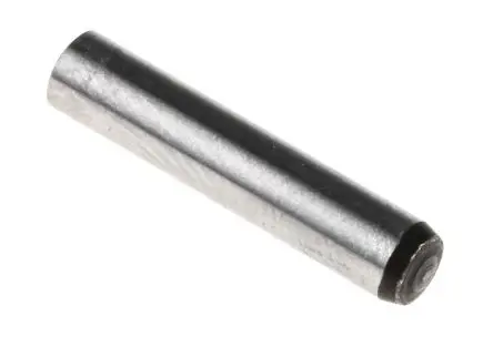 Produktfoto 1 von RS PRO Zylinderstift Passfeder, Typ Parallel, Ø 4 mm, L. 20 mm Edelstahl glatt