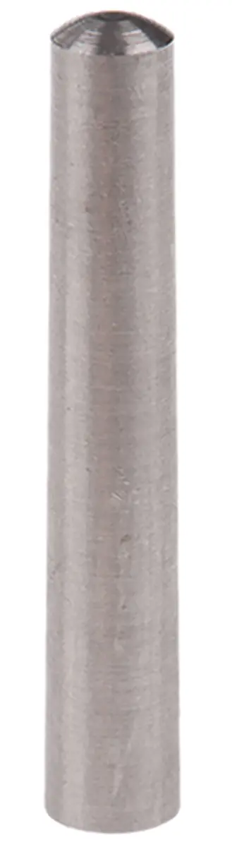 Produktfoto 1 von RS PRO Zylinderstift Passfeder, Typ Konus, L. 40 mm Stahl glatt