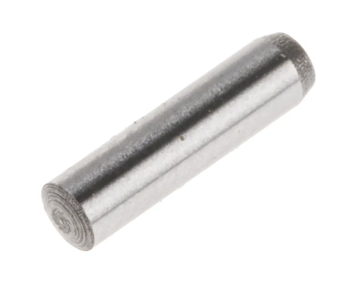 Produktfoto 1 von RS PRO Zylinderstift Passfeder, Typ Parallel, Ø 2.5 mm, L. 10 mm Edelstahl glatt