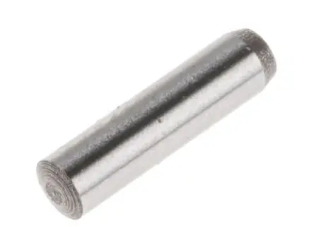 Produktfoto 1 von RS PRO Zylinderstift Passfeder, Typ Parallel, Ø 2.5 mm, L. 10 mm Stahl glatt
