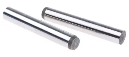 Produktfoto 1 von RS PRO Zylinderstift Passfeder, Typ Parallel, Ø 8 mm, L. 50 mm Edelstahl glatt