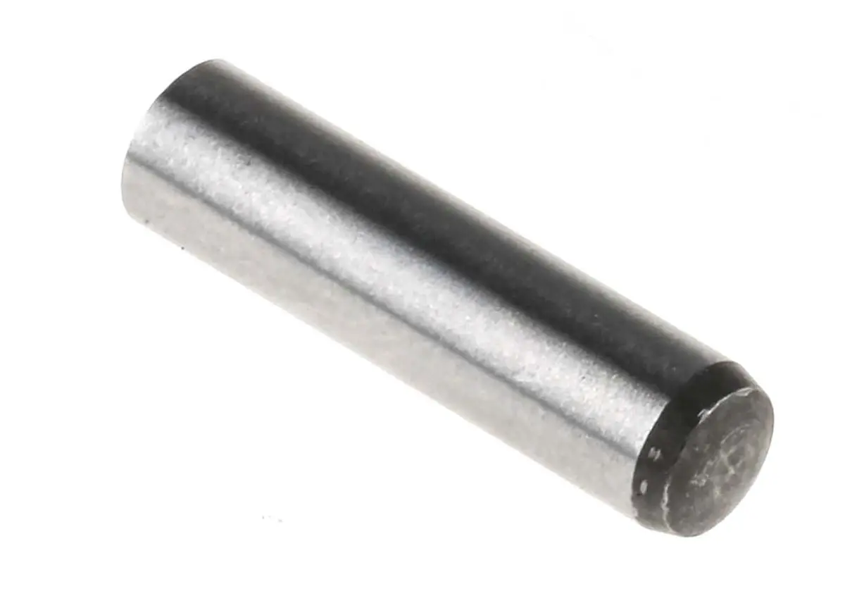 Produktfoto 1 von RS PRO Zylinderstift Passfeder, Typ Parallel, Ø 2.5 mm, L. 10 mm Edelstahl glatt