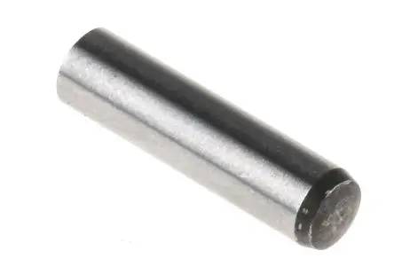 Produktfoto 1 von RS PRO Zylinderstift Passfeder, Typ Parallel, Ø 5 mm, L. 20 mm Edelstahl glatt