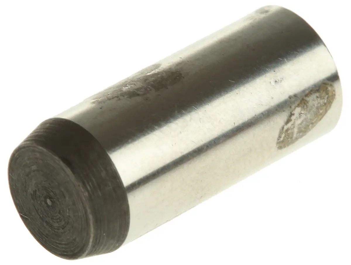 Produktfoto 1 von RS PRO Zylinderstift Passfeder, Typ Parallel, Ø 2.5 mm, L. 10 mm Edelstahl glatt