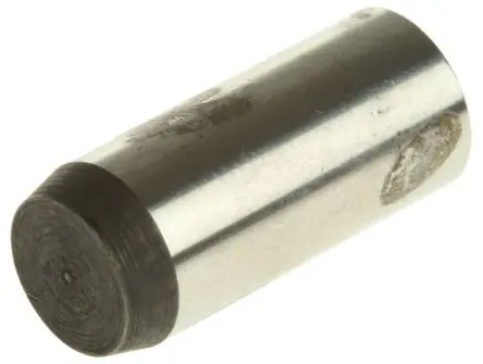 Produktfoto 1 von RS PRO Zylinderstift Passfeder, Typ Parallel, Ø 10 mm, L. 24 mm Edelstahl glatt