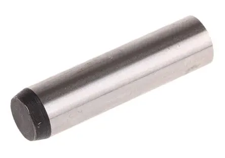 Produktfoto 1 von RS PRO Zylinderstift Passfeder, Typ Parallel, Ø 10 mm, L. 40 mm Edelstahl glatt
