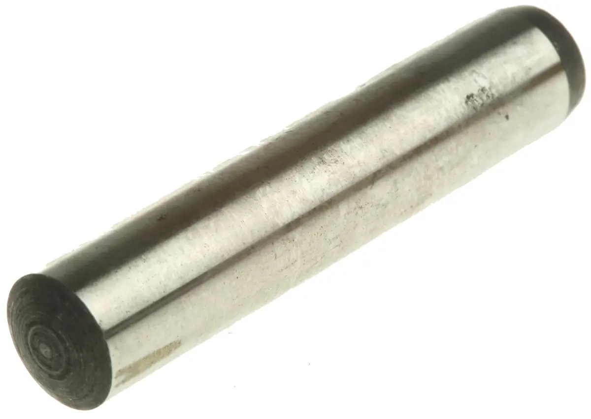 Produktfoto 1 von RS PRO Zylinderstift Passfeder, Typ Parallel, Ø 2.5 mm, L. 10 mm Edelstahl glatt